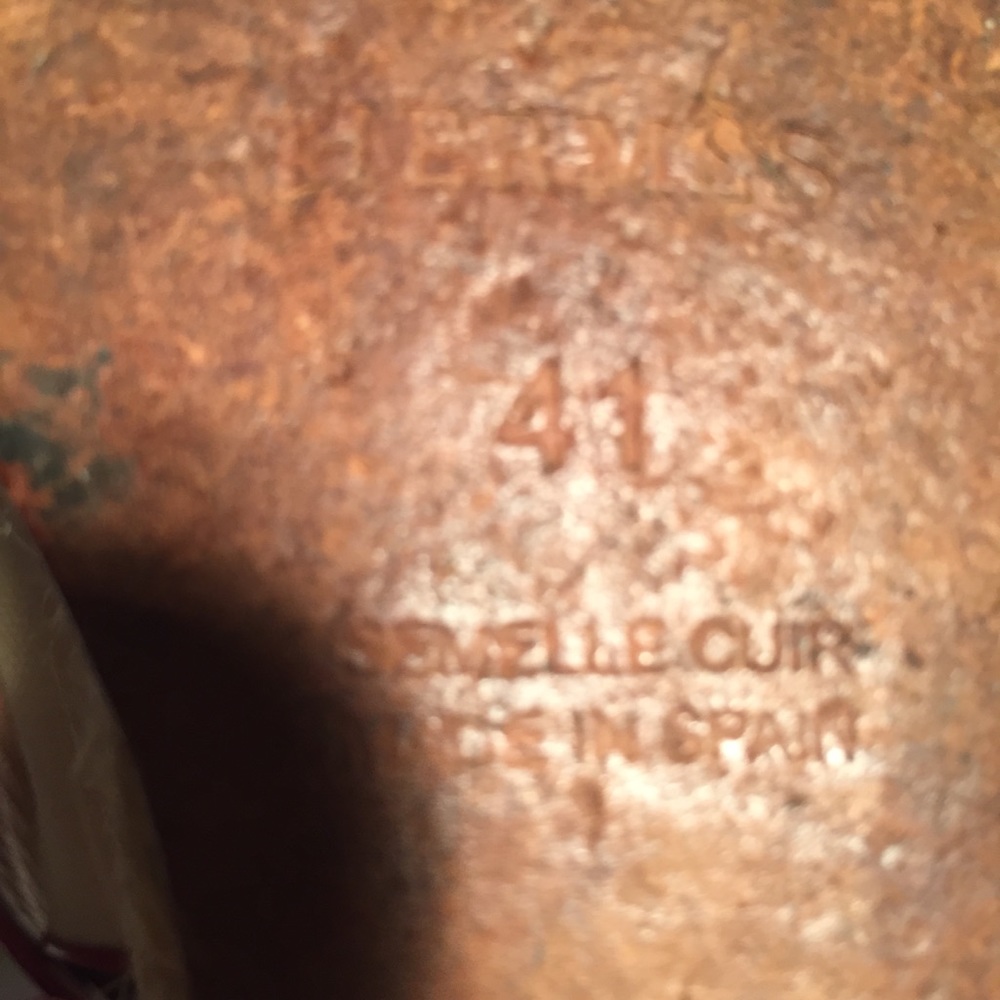 authentic HERMÈS platform wedge ESPADRILLE size 41 - Picture 3 of 8